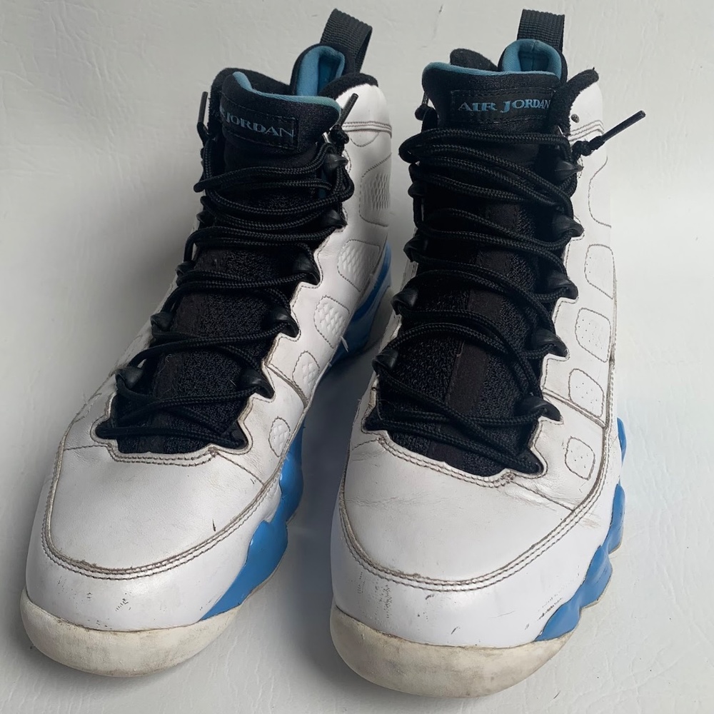 Nike Jordan 9 Retro Powder White University Blue 9